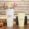 pot de fer fleuriste vase fer décoratif artisanat